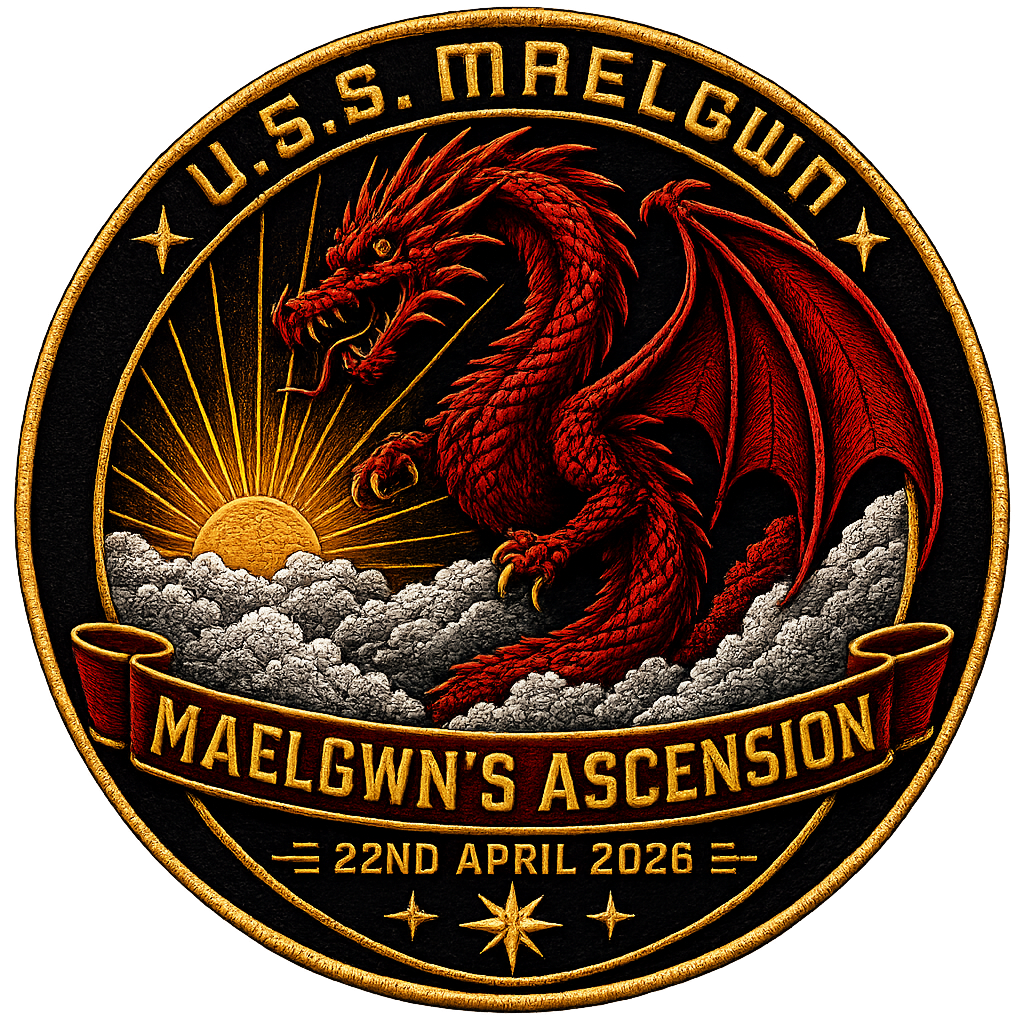 MAELGWN'S ASCENSION MISSION PATCH